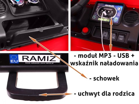 Pojazd 4Runner 4x4 AIR Czerwony