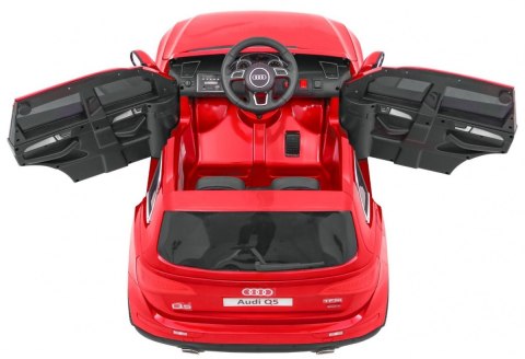 Pojazd Audi Q5 Lakierowany Czerwony