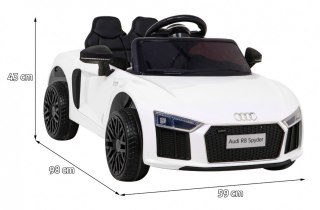 Pojazd Audi R8 Biały