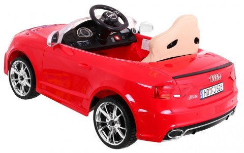 Pojazd Audi RS5 Miękkie Siedzenie 2 4G Lakierowny Czerwony