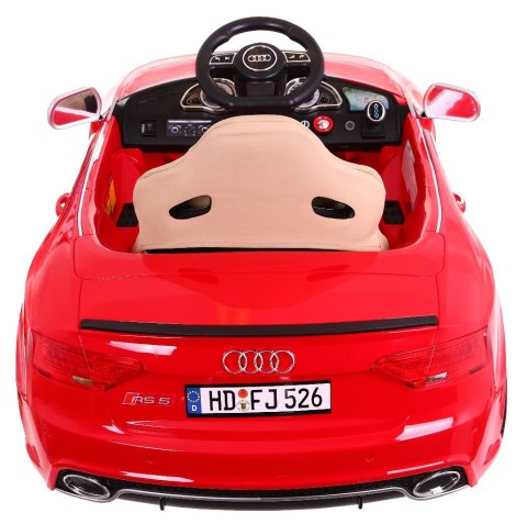 Pojazd Audi RS5 Miękkie Siedzenie 2 4G Lakierowny Czerwony