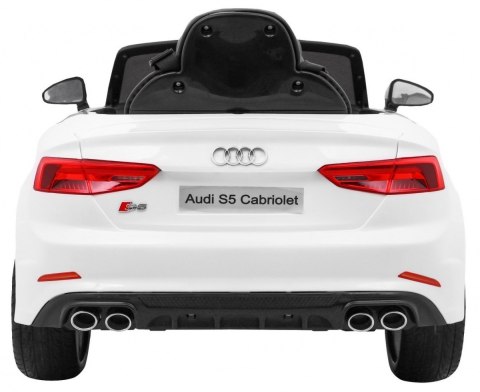 Pojazd Audi S5 Cabriolet Biały
