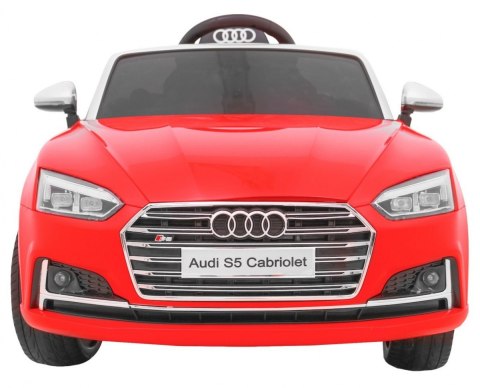 Pojazd Audi S5 Cabriolet Czerwony