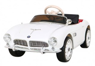 Pojazd BMW 507 Retro Biały