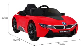 Pojazd BMW I8 LIFT Czerwony