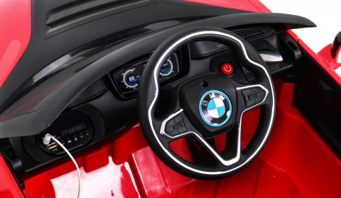 Pojazd BMW I8 LIFT Czerwony