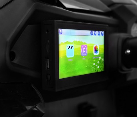 Pojazd Buggy SuperStar 4x4 - MP4 Czarny