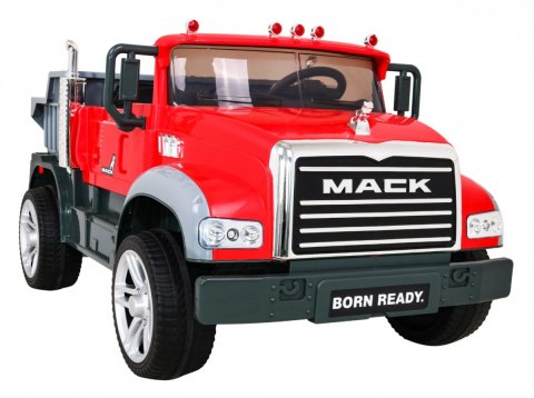 Pojazd Ciężarówka MACK Czerwona