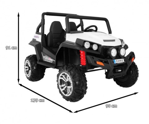 Pojazd Grand Buggy 4x4 Biały