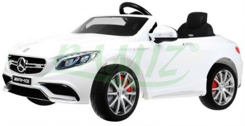 Pojazd Mercedes AMG S63 HL169 Biały