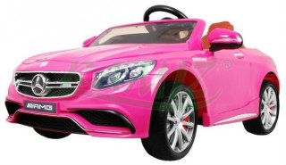 Pojazd Mercedes AMG S63 HL169 Różowy