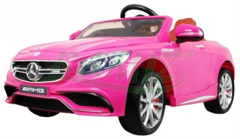 Pojazd Mercedes AMG S63 HL169 Różowy
