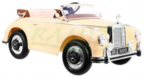 Pojazd Mercedes Benz 300S RETRO BEŻ