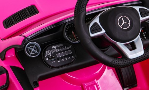 Pojazd Mercedes BENZ SLC300 Różowy