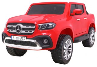 Pojazd Mercedes Benz X-Class MP4 Czerwony