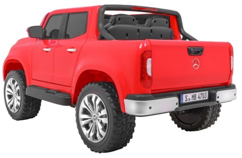 Pojazd Mercedes Benz X-Class MP4 Czerwony
