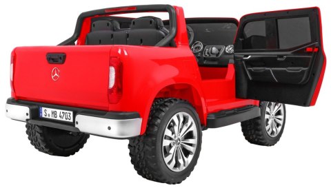 Pojazd Mercedes Benz X-Class MP4 Czerwony