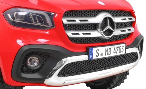 Pojazd Mercedes Benz X-Class MP4 Czerwony