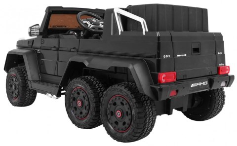 Pojazd Mercedes G63 6x6 Czarny