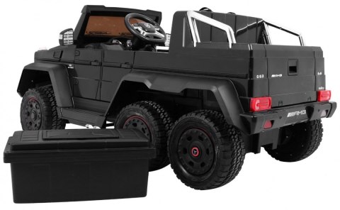 Pojazd Mercedes G63 6x6 Czarny