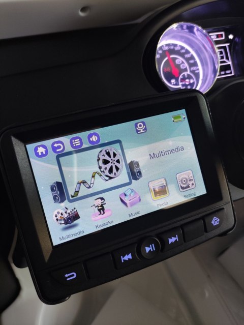 Pojazd Mercedes G63 6x6 Czerwony MP4