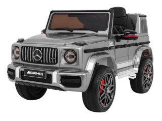 Pojazd Mercedes G63 AMG Lakierowany Srebrny