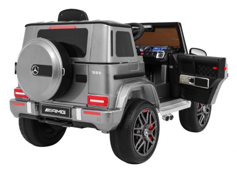 Pojazd Mercedes G63 AMG Lakierowany Srebrny