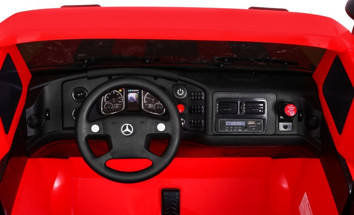 Pojazd Mercedes-Benz Zetros Czerwony