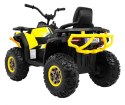 Pojazd Quad ATV Desert Żółty 4x4
