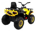 Pojazd Quad ATV Desert Żółty 4x4