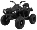 Pojazd Quad ATV Pompowane Koła Czarny