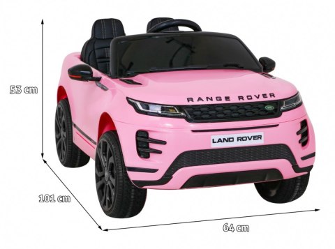 Pojazd Range Rover Evoque Różowy
