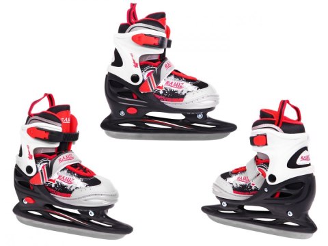 Rolki, Łyżwy, Zestaw 4w1 27-30 Czerwone
