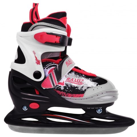 Rolki, Łyżwy, Zestaw 4w1 30-33 Czerwone