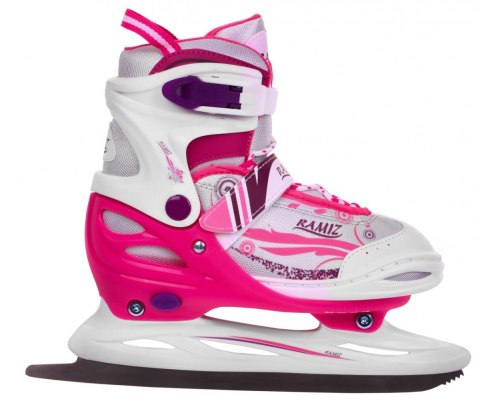 Rolki, Łyżwy, Zestaw 4w1 34-37 Rózowe