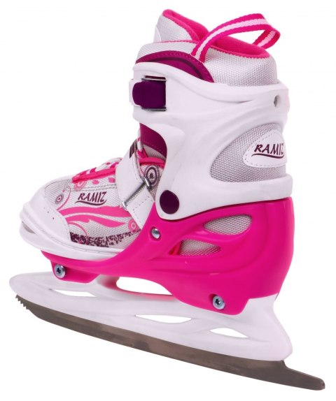 Rolki, Łyżwy, Zestaw 4w1 34-37 Rózowe