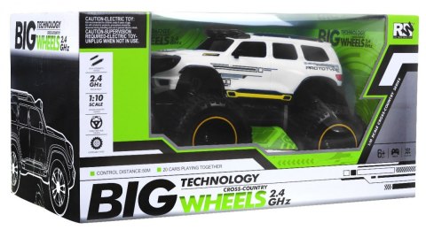 SAMOCHÓD TERENOWY R C 2 4 GHz 1 10 Białe