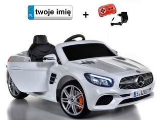 AUTO MERCEDES SL500 NA AKUMULATOR 2 SILNIKI MP3