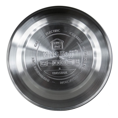 Czajnik 3L srebrny. GRUBA STAL!