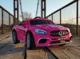 Pojazd Mercedes AMG SL65 Różowy