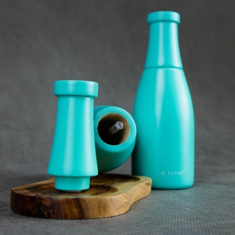 Zestaw młynków pieprz/sól KASSEL Szmaragdowe