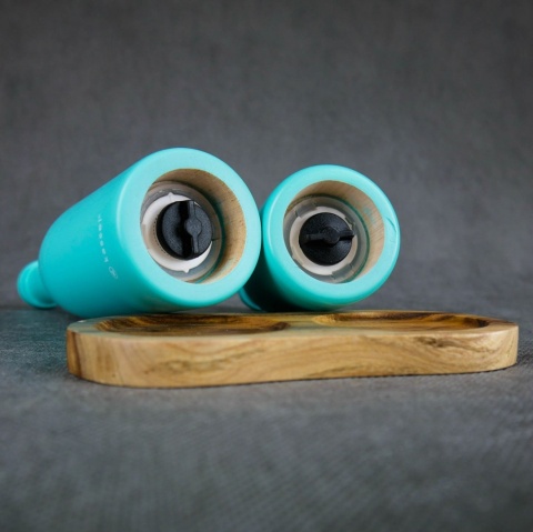 Zestaw młynków pieprz/sól KASSEL Szmaragdowe