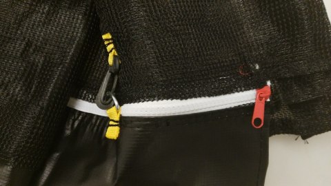 Siatka do Trampoliny 11FT - 8 pól Czarna