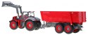 Traktor Czerwony Przyczepa Czerwona 2 4GHz