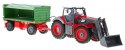 Traktor Czerwony Przyczepa Zielona 2 4GHz
