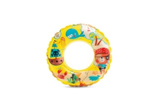 Wesołe kółko dla dzieci 61 cm INTEX Żółte