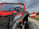 Autko na akumulator Pojazd Buggy ATV Racing Czerwony 24V 14Ah