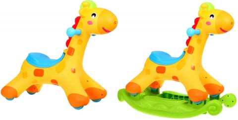 Żyrafa Na Biegunach - Jeździk 2w1