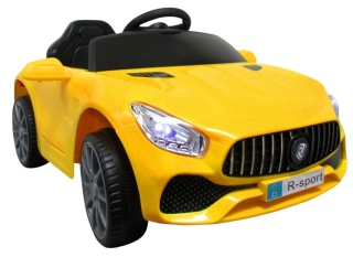 Auto na akumulator CABRIO AMG GT żółte