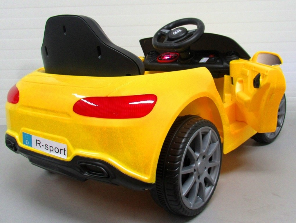 Auto na akumulator CABRIO AMG GT żółte